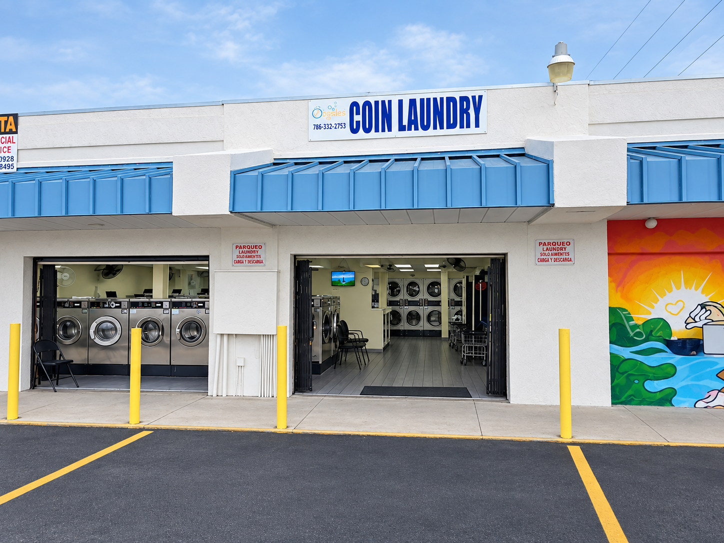 Laundromat Exterior