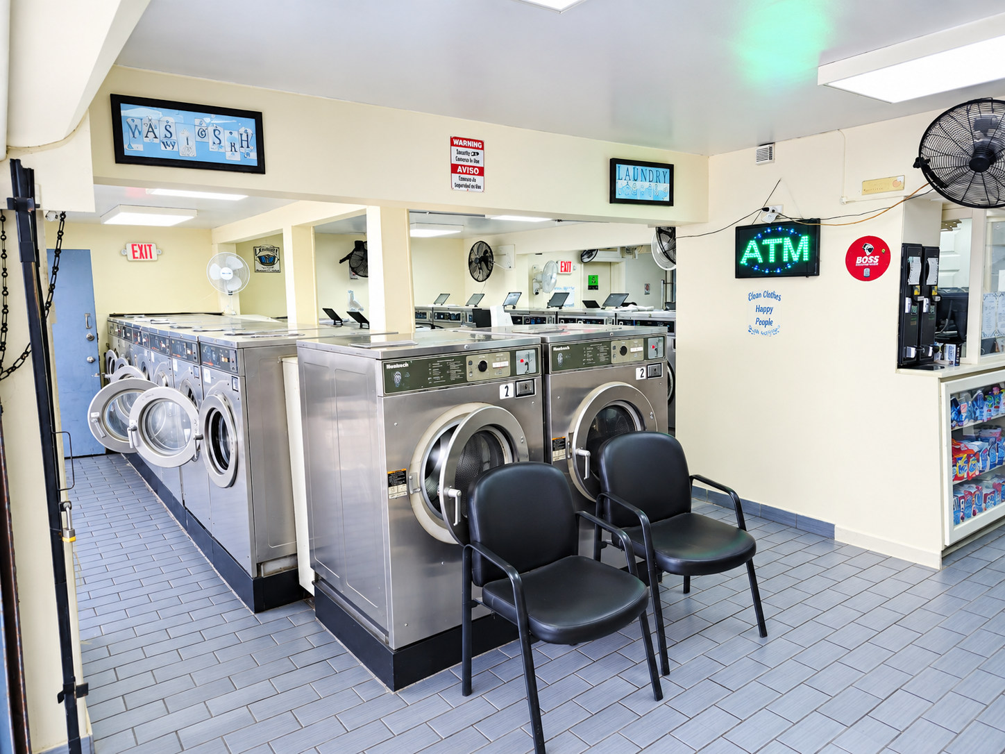 Laundromat Interior